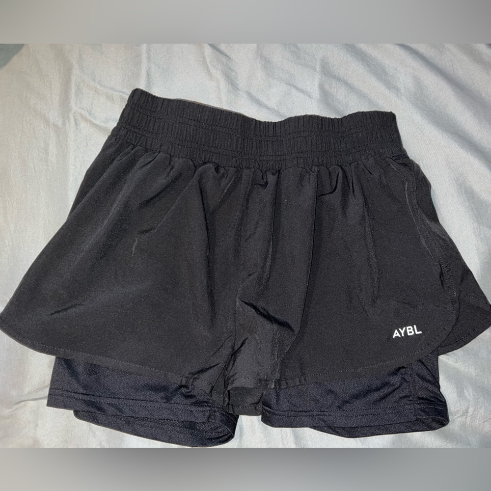 AYBL Black Running Shorts